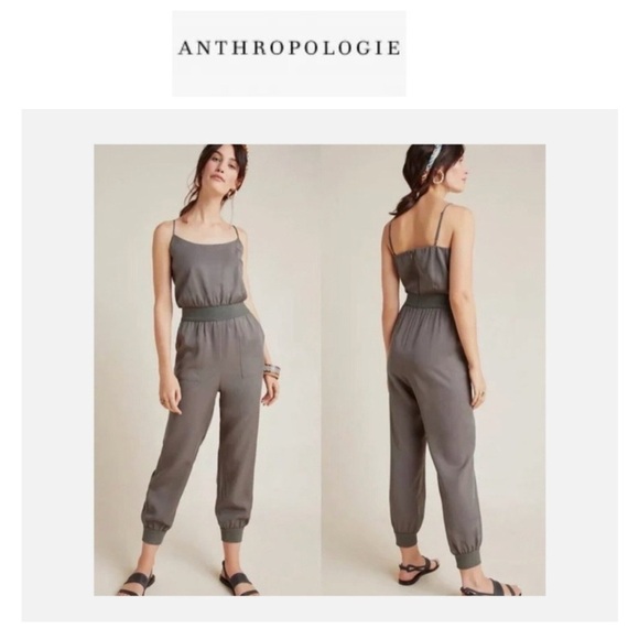 Anthropologie Nisa Sleeveless Jogger Jumpsuit S - Picture 1 of 14